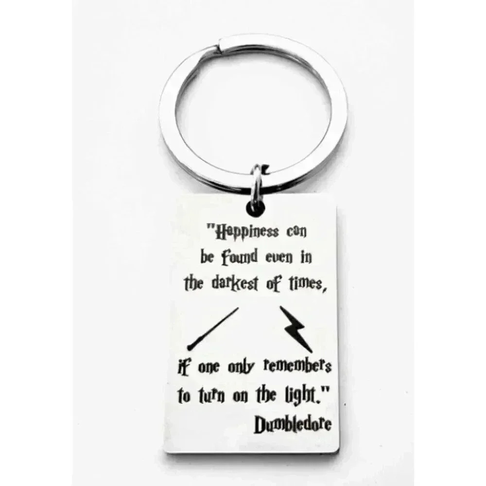 Harry potter inspiration QuotenKeychain - Picture 1 of 2